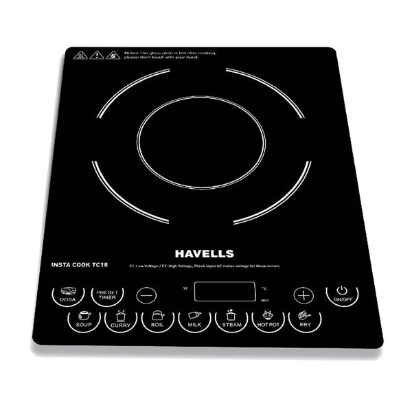 Buy Havells Induction Cooktop Insta Cook TC18 GHCICDQK180 Online