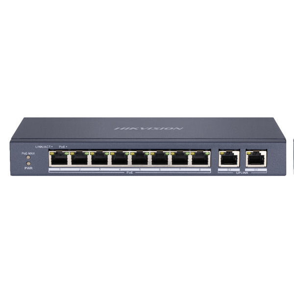 4-port PoE switch with 2 Uplink Gigabit Ethernet ports – Elfcam