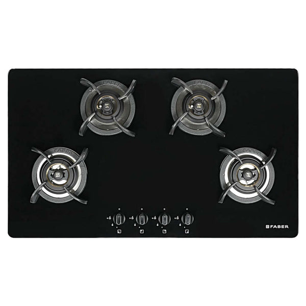 Buy Faber Hob Ultima Cooktop 4 Brass Burner HT904 CRS BR CI AI