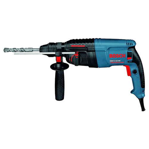 Bosch Rotary Hammer with SDS-plus GBH 2-26 RE (800 W, 2.7 Kg, 0 – 900 rpm)