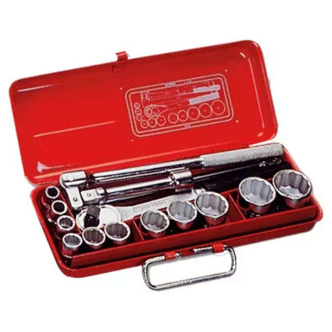 Taparia 25.4 mm Square Drive Bihexagonal Socket Set - S1BH