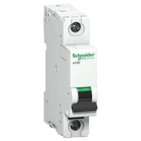 Schneider 6 A Single Pole C-Curve MCB xC60 -  A9N1P06C