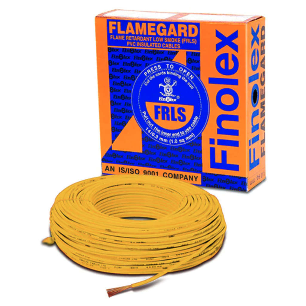 Finolex 4 Sq.mm 90 Meter Flame Retardant Low Smoke PVC  Insulated Cable