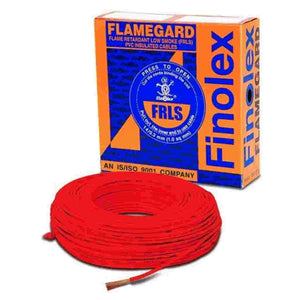 Finolex 6 Sq.mm 90 Meter Flame Retardant Low Smoke PVC  Insulated Cable