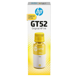 HP Yellow 70ML Original Ink Bottle GT52