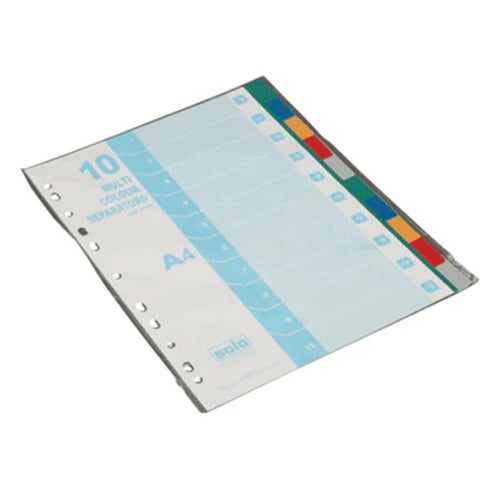 Solo Separators 10 Multicolor Dividers SP310