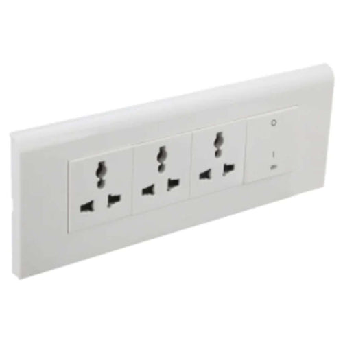 Legrand Myrius Power Strip With Switch & Multistandard Socket 16 A 8 M 6730 76