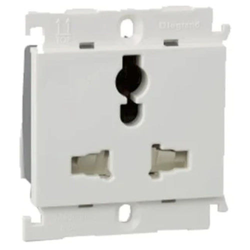 Legrand Mylinc 6/10/13 A Multistandard Socket  2 M  6755 54