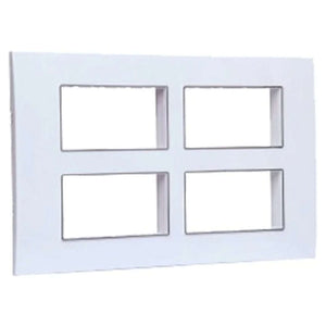 Legrand Mylinc White Plate 16 modules   6755 73