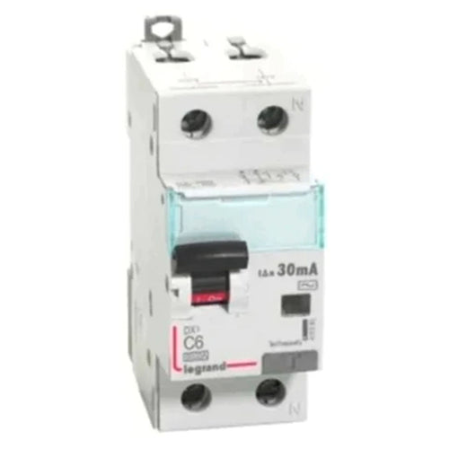 Legrand DX3 RCBO AC Type Double Pole 240 V 6 A - 32 A