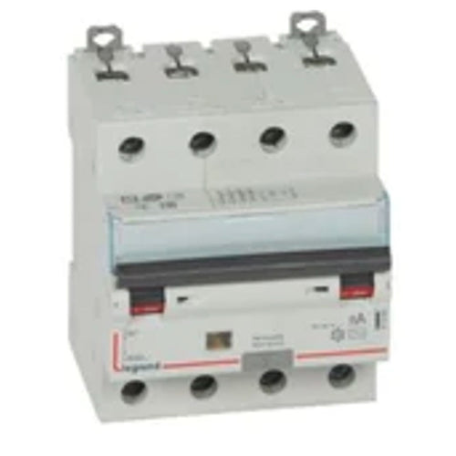 Legrand DX3 RCBO A Type Four Pole 415 V 10 A - 32 A