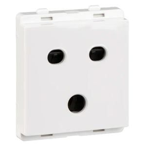 Schneider Livia 2/3 Pin Socket Outlet with Shutter 10A P2005