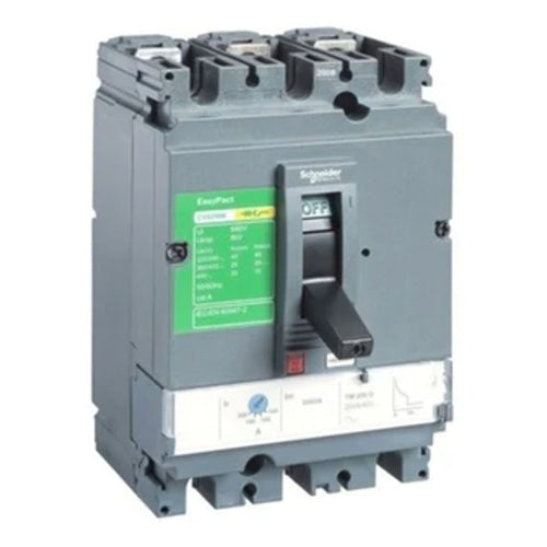 Schneider EasyPact CVS Molded Case Circuit Breakers 3 Pole 25kA