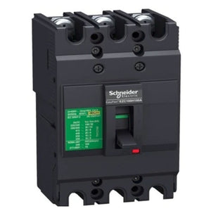 Schneider EasyPact EZC Molded Case Circuit Breakers 3 Pole 15A-100A