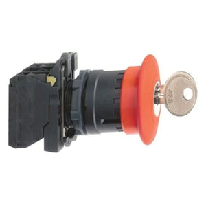 Schneider Harmony XB5 Non-Illuminated Pushbutton 40 Red XB5AS142N