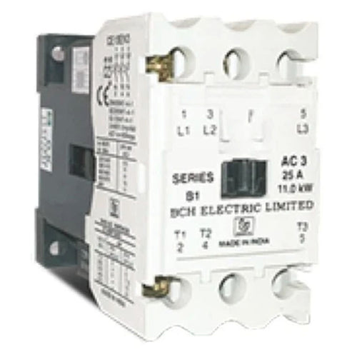 BCH Duros Freedom Series 3 Pole AC Control 1NO+1NC Contactor Size K-1