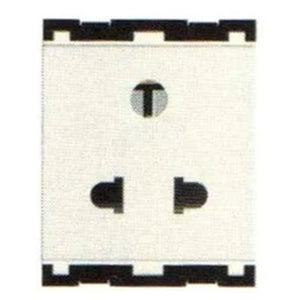 Norisys Cube Series Shuttered Socket 6A 2Module C5212 .01