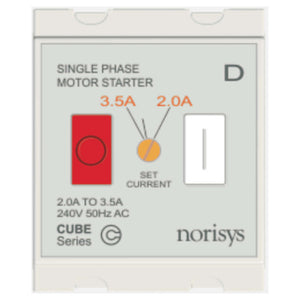 Norisys Cube Series Single Phase Motor Starter 2.00A-3.50A C525D