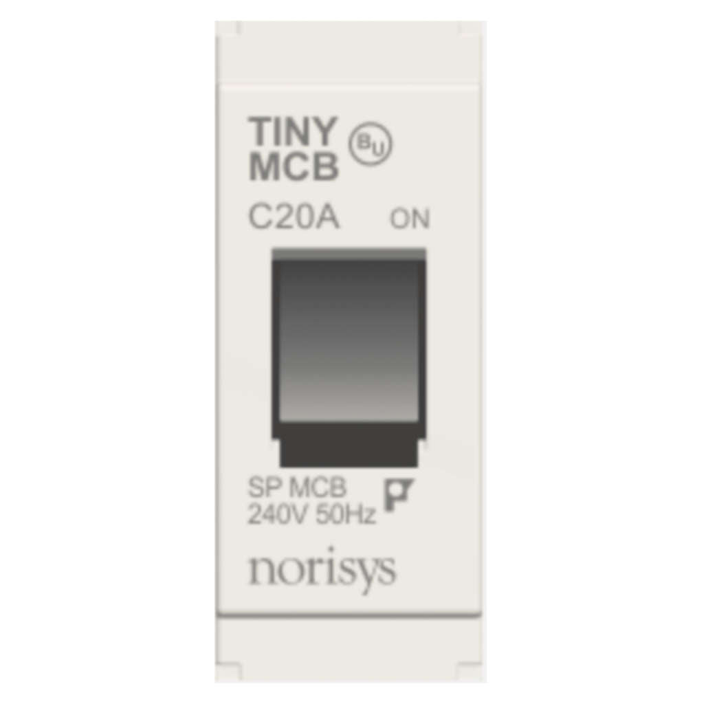 Norisys Cube Series Tiny MCB Single Pole