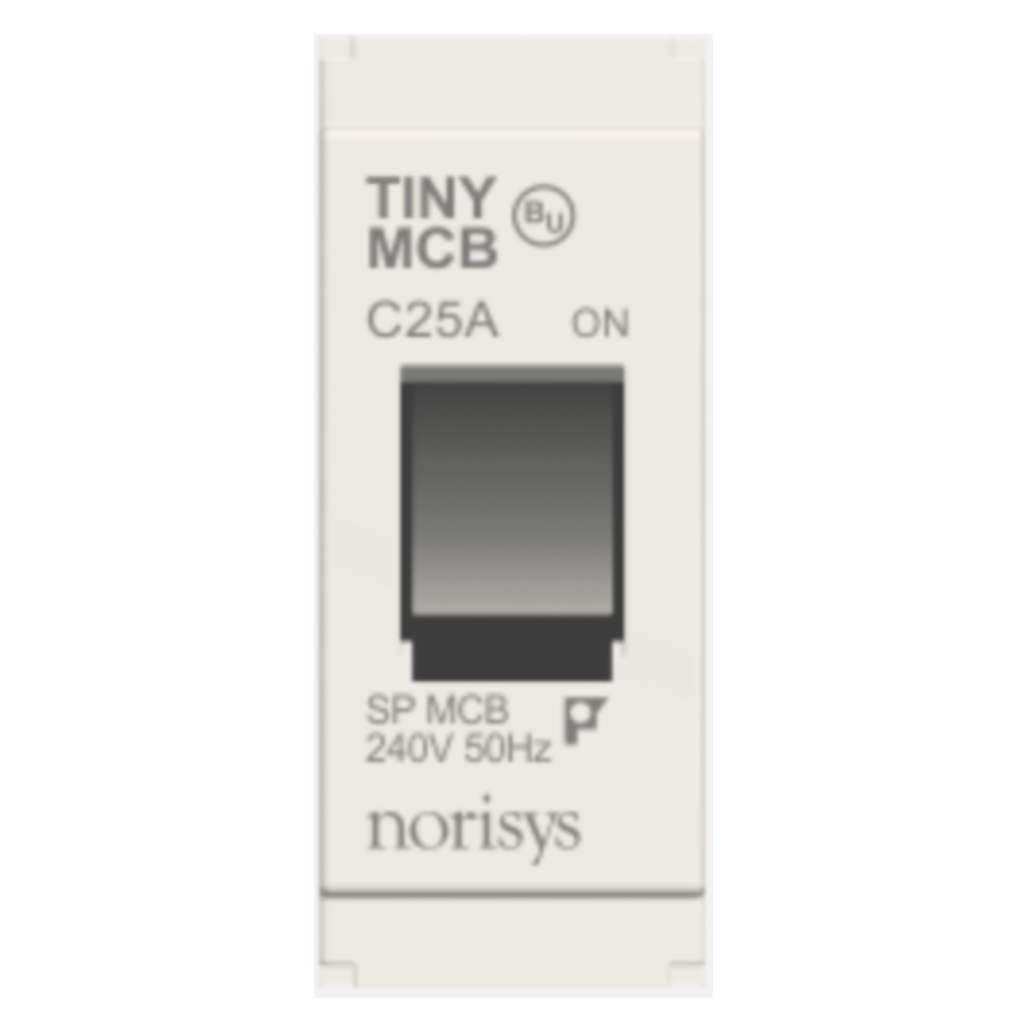 Norisys Cube Series Tiny MCB Single Pole