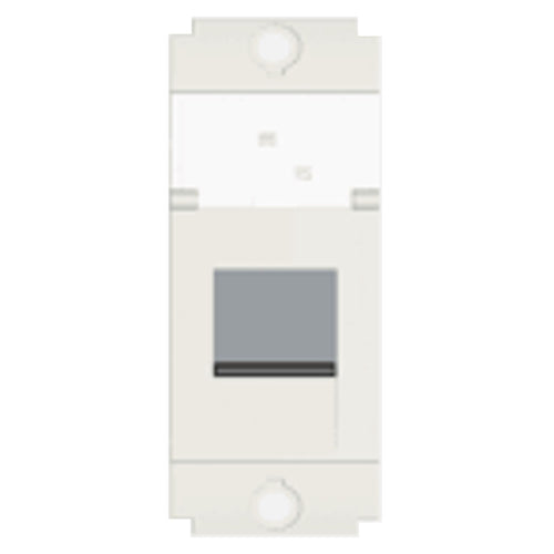 Norisys Square Series 6a UTP Information Shuttered Socket 1 Module S7100 .01