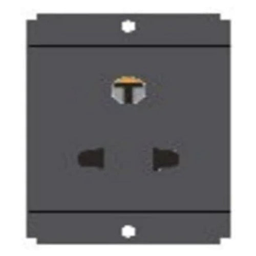 Norisys Square Series 3+2 Pin Shuttered Socket 6A S7212 .23