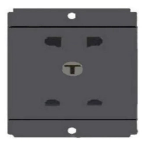 Norisys Square Series  3+2 Pin And 2 Pin Shuttered Socket 6A S7412 .23