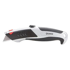 Groz Retractable Utility Knife KNV/R/7