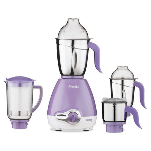 Preethi Lavender Pro 600W 4 Jar Mixer Grinder MG 185