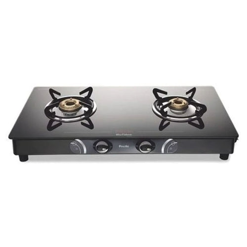 Preethi Gleam 2 Burner Glass Top Gas Stove GTS 102