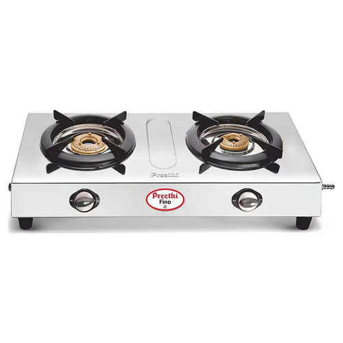 Preethi Fino 2 Burner Gas Stove