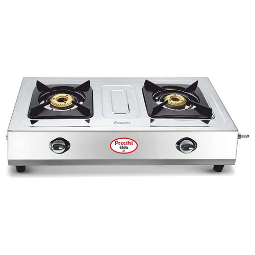 Preethi Elda 2 Burner Gas Stove