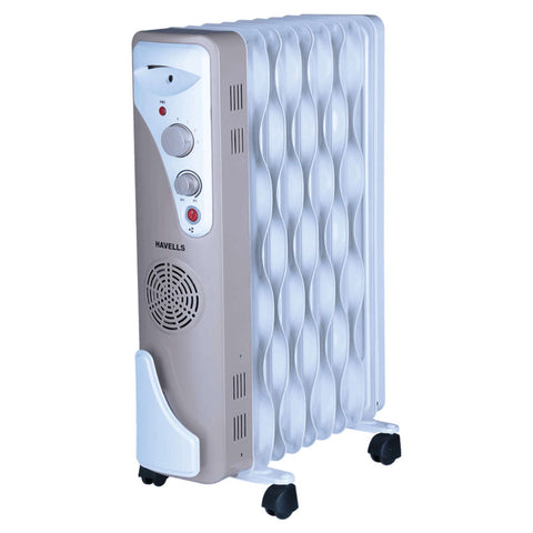 Havells OFR 9 Wave Fins with Fan Room Heater 2500W GHROFAEC240