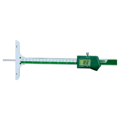 Insize Digital Depth Gages with Round Depth Bar 1148-200