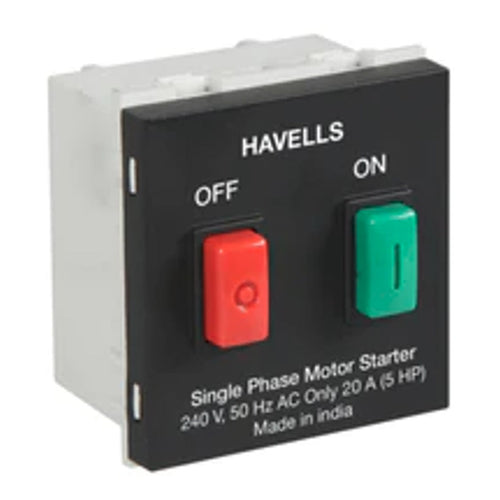 Havells Fabio Carbon Motor Starter 20A AHFSMXB201