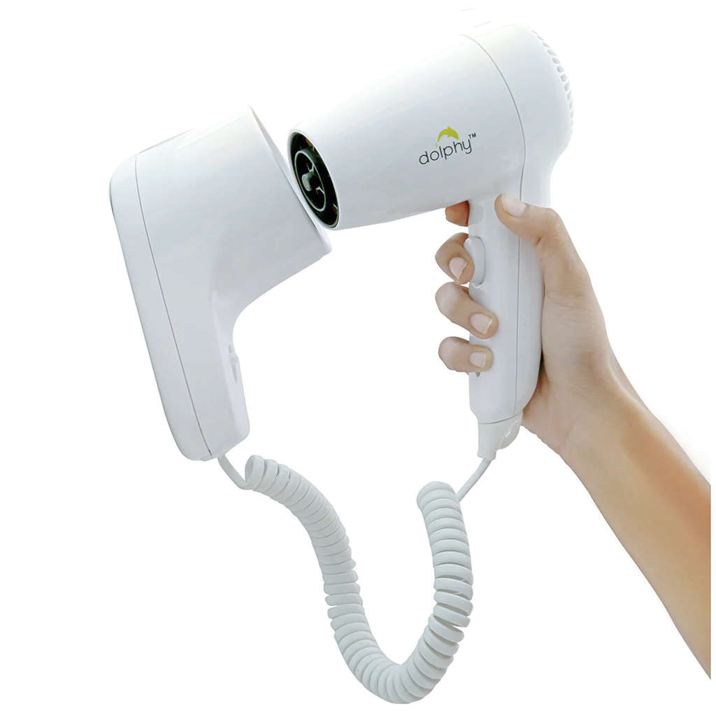 Dolphy Professional Wall Mounted Hair Dryer 1000W DPHD0002