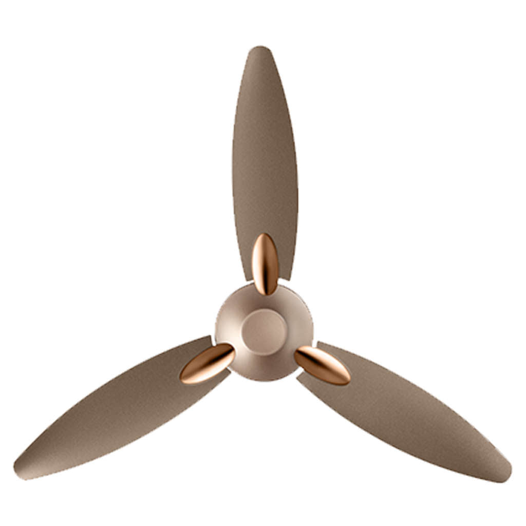 Usha Bloom Daffodil Ceiling Fan Sparkle Golden & Brown 1250mm