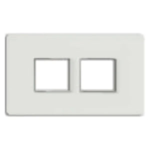 Fybros F-Wood Modular Plates With Mounting Frame 4M Glacier White F7004