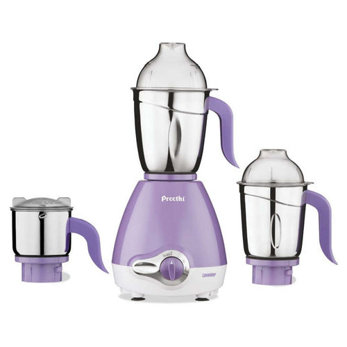 Preethi Lavender 600W 3 Jars Mixer Grinder MG-176