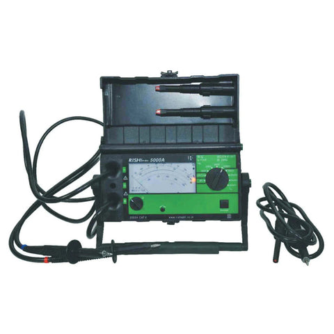 Rishabh Insulation Tester Resistance Range  10K-1T Ohms Insu 5000AKM