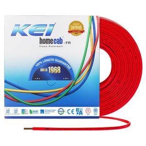 KEI HomeCab FR Unsheathed Single Core Flexible Cable PVC Insulated 1.50Sq.mm 180Meter 