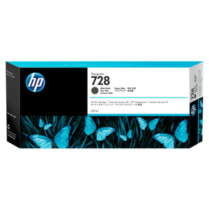 HP 728B 300ml Matte Black DesignJet Ink Cartridge