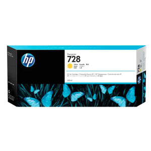 HP 728 300ml Yellow DesignJet Ink Cartridge