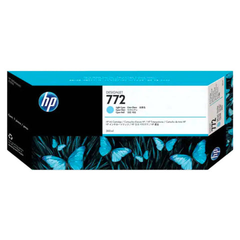 HP 772 300ml Light Cyan DesignJet Ink Cartridge