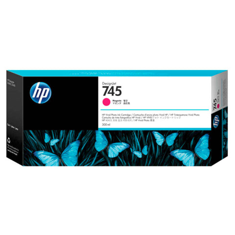 HP 745 300ml Magenta DesignJet Ink Cartridge