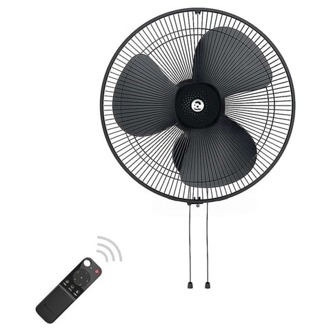 Atomberg Renesa Wall Fan With Remote Control 400mm Black