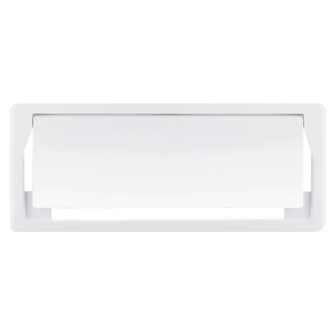 MX Access Flap With Soft Close Plastic 300mm White MX 7007B