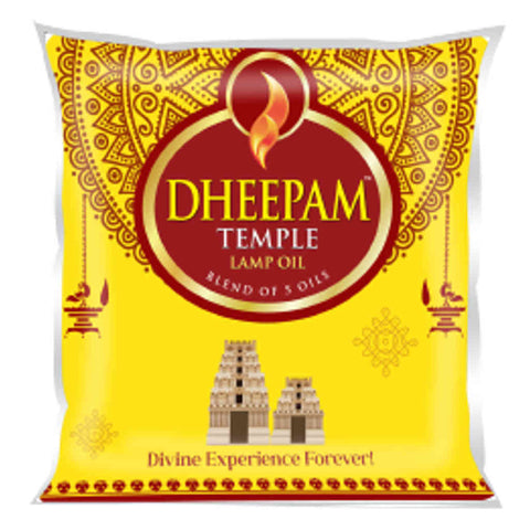 Dheepam Temple Lamp Oil 500 ml Pouch