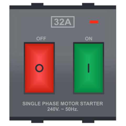 Veto Vyoma 32A Motor Starter Mat Grey VV-359 