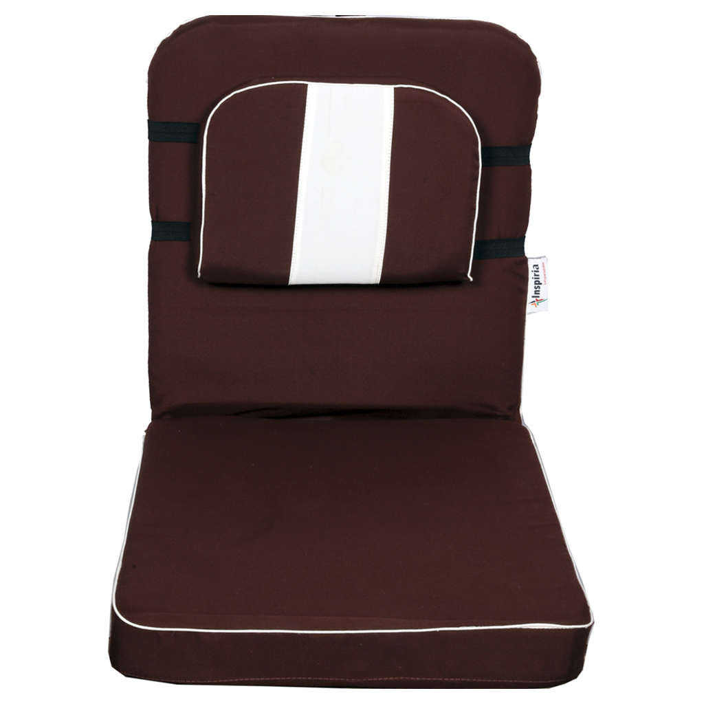 Inspiria Meditation Chair Foldable D3 Chocalte Brown